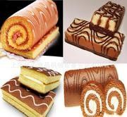 Stainelss stalowa Automatic Swiss roll ciasto linii produkcyjnej