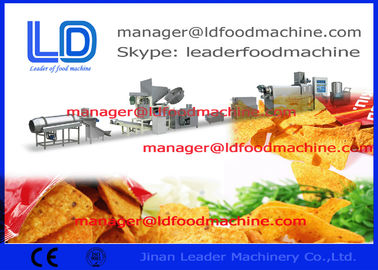 Fried Plac Doritos Corn Chips Making Machine, 220kg / h ekstrudowany Przekąski Machinery