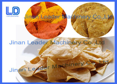 Doritos Tortilla Corn Chips Making Machine / Grain Processing Equipment