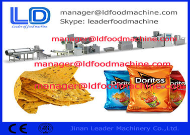Doritos Tortilla Corn Chips Making Machine / Grain Processing Equipment