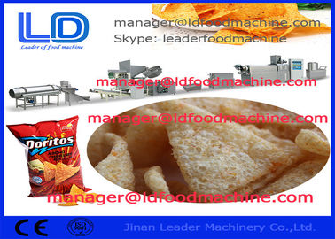 Fried Plac Doritos Corn Chips Making Machine, 220kg / h ekstrudowany Przekąski Machinery