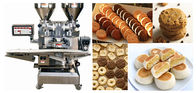 2 poziome Hoppers Cookie Making Machine dla walcowanych torty, ciastka Maker Machine