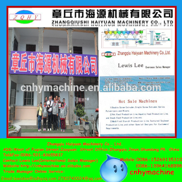 2015 NEW Haiyuan globalna dotyczy NIK NAK urządzenia do produkcji, loki kukurydzy Making Machine, maszyna do produkcji Kurkure